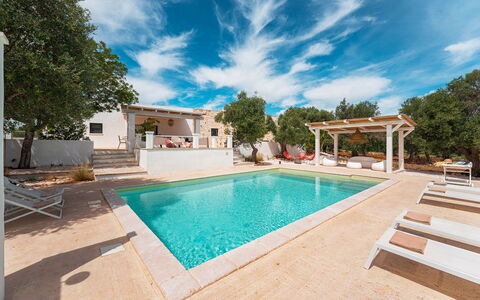 Casale di Amelì 5: Schatten, Gartenmöbel, Schwimmbad, Resort, Outdoor Struktur