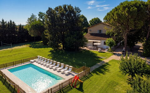 Nonna Isa 12: Schwimmbad, Estate, Rasen, Garten, Gartenmöbel, Bauernhaus, Hinterhof, Garten, Resort, Schatten
