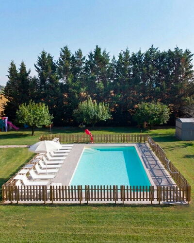 Nonna Isa 12: Schwimmbad, Freizeit, Gartenmöbel, Garten, Rasen, Hinterhof, Schatten, Estate, Bauernhaus, Garten