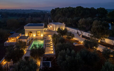 Kapoka 6: Wohngebiet, Schwimmbad, Estate, Villa, Resort, Eco Hotel, Villa, Landscaping, Hazienda, Luftaufnahmen