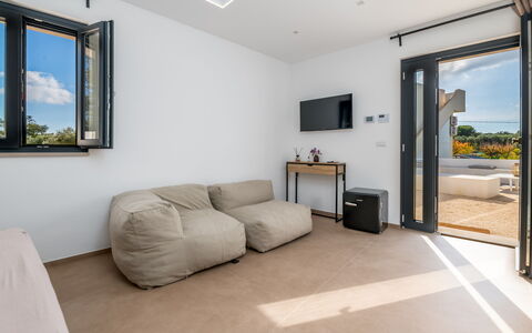 Kapoka 6: Fussboden, Schatten, Hartholz, Holzbeize, Design, Daylighting, Home Door, Holzboden, Balkon, Penthouse