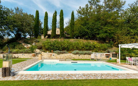 Casalina 8: Schwimmbad, Garten, Resort, Freizeit, Gartenmöbel, Estate, Hinterhof, Landscaping, Hazienda, Villa