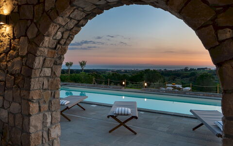 Villa la Casina 4: Gartenmöbel, Schwimmbad, Hazienda