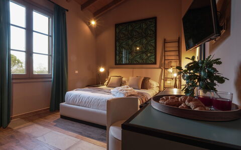 Agriresort Bacaringhe 13: Möbel, Interior Design, Bett, Schlafzimmer, Flooring, Wand, Fussboden, Zuhause, Zimmer, Decke