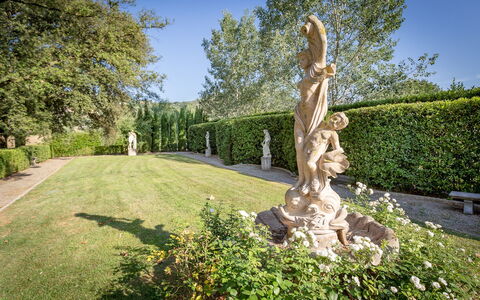Villa Ginevra 12: Strauch, Garten, Ground, Landscaping, Rasen-Verzierung, Rasen, Botanischer Garten, Park, Walkway