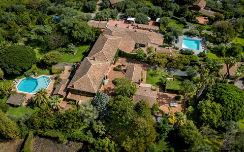 Linera 10: Schwimmbad, Estate, Resort, Landscaping, Garten, Hazienda, Luftaufnahmen, Villa, Eco Hotel, Vogelperspektive