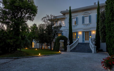 Villa la Perla Bianca 10: Die Architektur, Zuhause, Estate, Villa, Formen, Garten, Villa, Landscaping, Garten, Hazienda