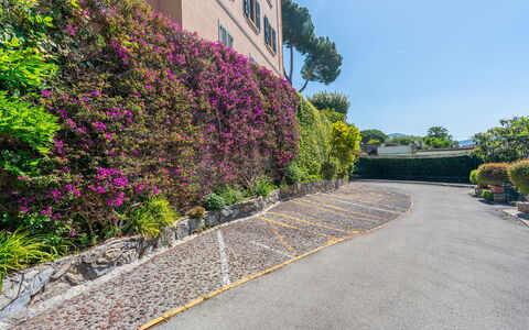 La Scogliera di Sori 5+1: Strauch, Rosa, Ground, Garten, Bürgersteig, Frühling, Hecke, Landscaping, Walkway, Botanischer Garten
