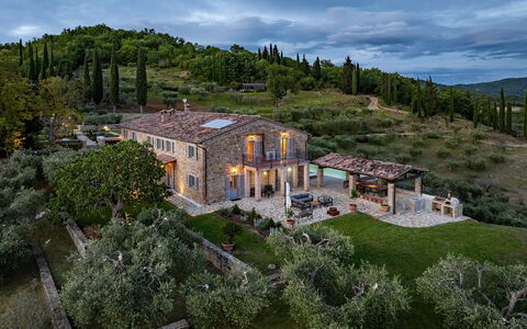Tenuta Santa Cristina 10: Haus, Zuhause, Estate, Hütte, Bauernhaus, Villa, Villa, Garten, Landscaping, Hazienda