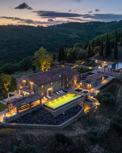 Tenuta Santa Cristina 10: Estate, Eco Hotel, Resort, Villa, Villa, Schwimmbad, Landscaping, Bauernhaus, Hof, Bergdorf