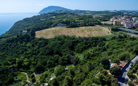 Villa Fiola 8: Küsten Und Ozeanische Forms, Meer, Ozean, Küste, Chaparral, Dschungel, Shrubland, Vorgebirge, Vogelperspektive