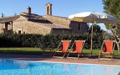 Villa San Filippo - Montalcino, Toskana, Italien - Sant'antimo