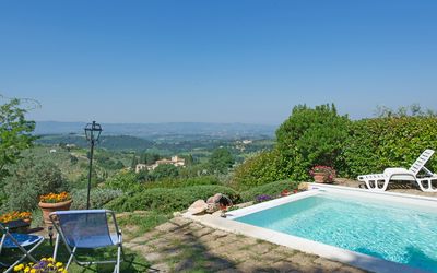 Torre Tavarnelle: Eigentum, Schwimmbad, Urlaub, Grundeigentum, Haus, Villa, Freizeit, Gebäude, Himmel, Sommer