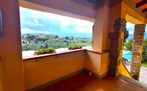 La Greppia: Balkon, Hazienda, Villa