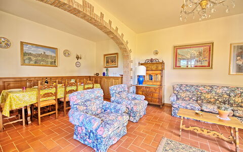 Casale Ambra: Zimmer, Eigentum, Grundeigentum, Gebäude, Möbel, Interior Design, Haus, Fussboden, Restaurant