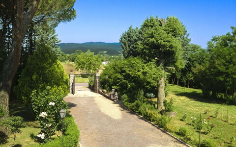Villa Quattro Mori: Garten, Rasen, Landscaping, Schatten, Gartenmöbel, Park, Hazienda, Estate, Garten, Eco Hotel