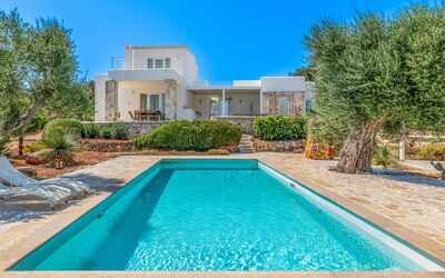 Villa Butterfly: Blau, Schwimmbad, Estate, Garten, Resort, Landscaping, Bauernhaus, Villa, Eco Hotel, Villa