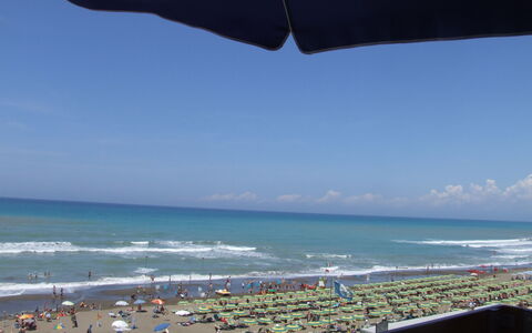 Marina Di Castagneto: Strand, Himmel, Meer, Ozean, Küste, Wolke, Ufer, Urlaub, Horizont, Sand